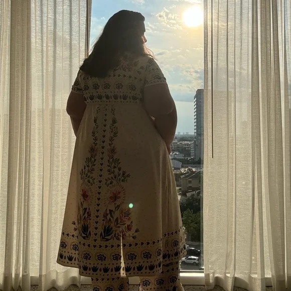 SHEIN Cream Maxi Boho set - Picture 3 of 4